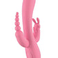 The Beat Trifecta Rechargeable Silicone Multifunction Rabbit Vibrator