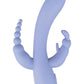 The Beat Trifecta Rechargeable Silicone Multifunction Rabbit Vibrator