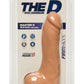 The D Master D Firmskyn Dildo with Balls - Flesh/Vanilla - 10.5in