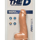 The D Master D Firmskyn Dildo with Balls - Flesh/Vanilla - 7.5in