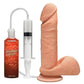The D Perfect D Ultraskyn Squirting Dildo - Vanilla - 7in