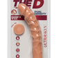 The D Ragin D Ultraskin Dildo - Flesh/Vanilla - 10in