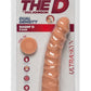 The D Ragin D Ultraskyn Dildo - Flesh/Vanilla - 8in