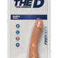 The D Slim D Firmskyn Dildo - Vanilla - 6in