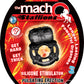 The Macho Stallions Pulsating Erection Keeper Silicone Vibrating Cock Ring - Black