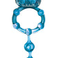 The Macho Ultra Erection Keeper Vibrating Cock Ring - Blue