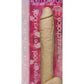 The Naturals Dildo with Balls - Vanilla - 12in