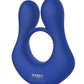 The Deluxe Rabbit Ring Rechargeable Silicone Couples Ring