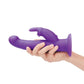 The G-Spot Rotating Rabbit Peg Rechargeable Silicone Vibrator