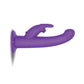 The G-Spot Rotating Rabbit Peg Rechargeable Silicone Vibrator
