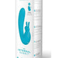The Internal Rabbit Rechargeable Silicone Vibrator - Blue