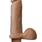 The Realistic Cock Ultraskyn Vibrating Dildo - Caramel - 6in