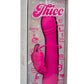 Thicc Chubby Rotating Rechargeable Silicone Butterfly Vibrator - Purple