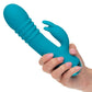 Thicc Chubby Thrusting Tickler Rechargeable Silicone Rabbit Vibrator