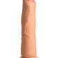 Thinz Uncut Dildo with Balls - Vanilla - 7in