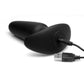 Thump-It Rechargeable Silicone Thumping Anal Plug with Remote Control