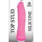 Timeless Classics Top Stud Silicone Vibrator - Pink