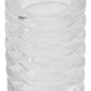 Titanmen Ribbed Stretch-To-Fit Cock Cage - Clear