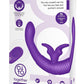 Together Toy Silicone Rechargeable Echo Function Vibrator For Couples with Remote Control - Purple