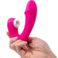 Together Toys Internal Kisses Silicone Rechargeable Dual Stimulation Vibrator with Remote Control