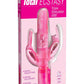 Total Ecstasy Triple Stimulator Rabbit Vibrator - Pink