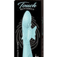Touch Butterfly Silicone Rechargeable Rabbit Vibrator - Aqua/Blue