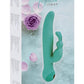 Touch By Swan Duo Silicone Rechargeable Vibrator - Teal