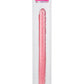 Translucence Viened Super Slim Dildo - Pink - 17.5in