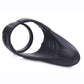 Trinity Men 10x Rechargeable Silicone Cock Ring with Vibrating Taint Stimulator
