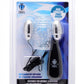 Trinity Men Dual Vibrating Penis Sheath - Clear