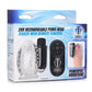Trinity Men Rechargeable Bullet Penis Head Teaser with Remote Control - Clear
