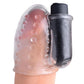 Trinity Men Rechargeable Bullet Penis Head Teaser with Remote Control