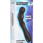 Trinity Men Rechargeable Silicone Beaded Prostate Vibrator - Black