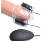 Trinity Men Twin Bullet Penis Head Teaser with Remote Control