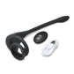 Trinity Men Vibrating Rechargeable Silicone Cock Ring and Anal Stimulator