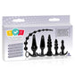 Try-Curious Anal Plug Kit - Black
