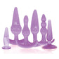 Try-Curious Anal Plug Kit - Purple