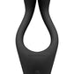 Tryst Rechargeable Multi Erogenous Zone Silicone Massager Waterproof - Black