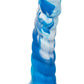 Twisted Love Twisted Ribbed Probe Silicone Anal Probe - Blue