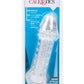 Ultimate Stud Penis Extender with Scrotum Support - Clear