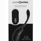 Under Control Rechargeable Silicone Vibrating Pod with Remote Control - Black