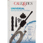 Universal Water Works Advanced Douche System (Set Of - Black/Silver - 9 Pieces