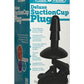 Vac U Lock Deluxe Suction Cup Plug Accessory - Black