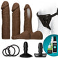 Vac-U-Lock Dual Density Ultraskyn - Black/Chocolate - Set