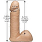 Vac-U-Lock Realistic Dildo