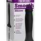 Vac-U-Lock Smooth Silicone Dildo - Black - 6.5in