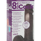 Vac-U-Lock Ultraskyn Dildo - Black - 8in