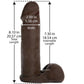Vac-U-Lock Ultraskyn Dildo