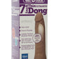 Vac-U-Lock Ultraskyn Thin Dildo - Brown/Caramel - 7in
