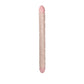 Vanilla Duo Veined Double Dildo